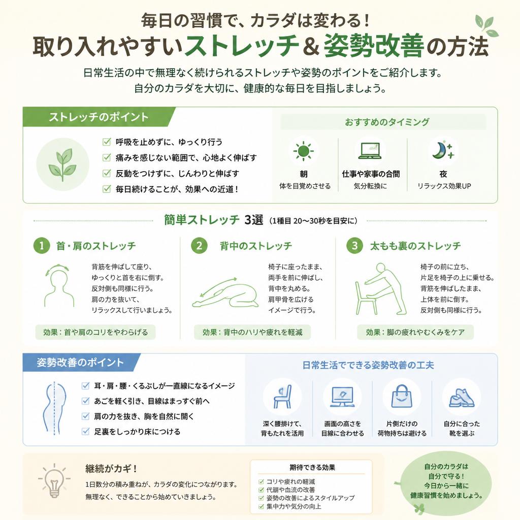 簡単にできるセルフケア法