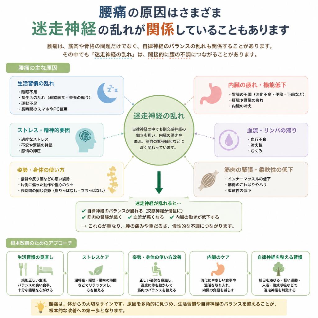 腰痛の原因を探る