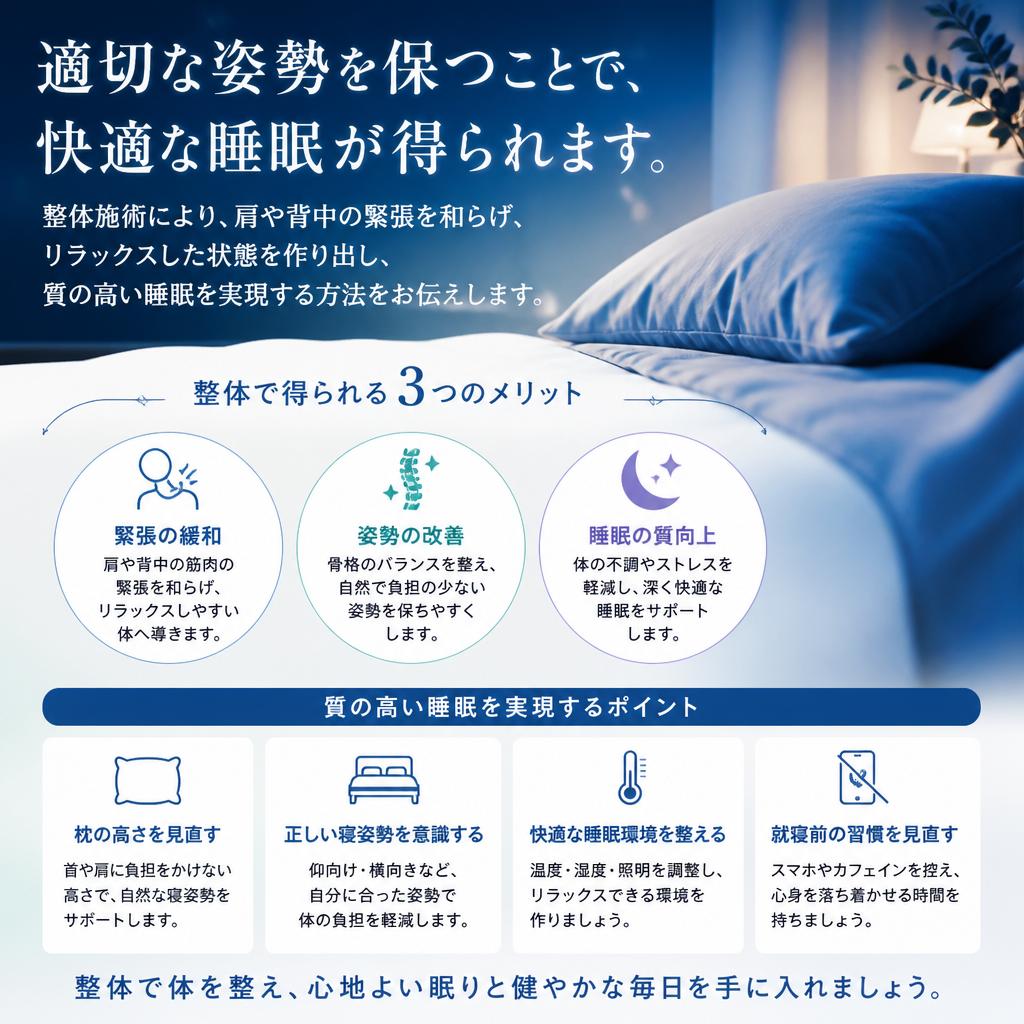 質の高い睡眠を手に入れるためのアプローチ
