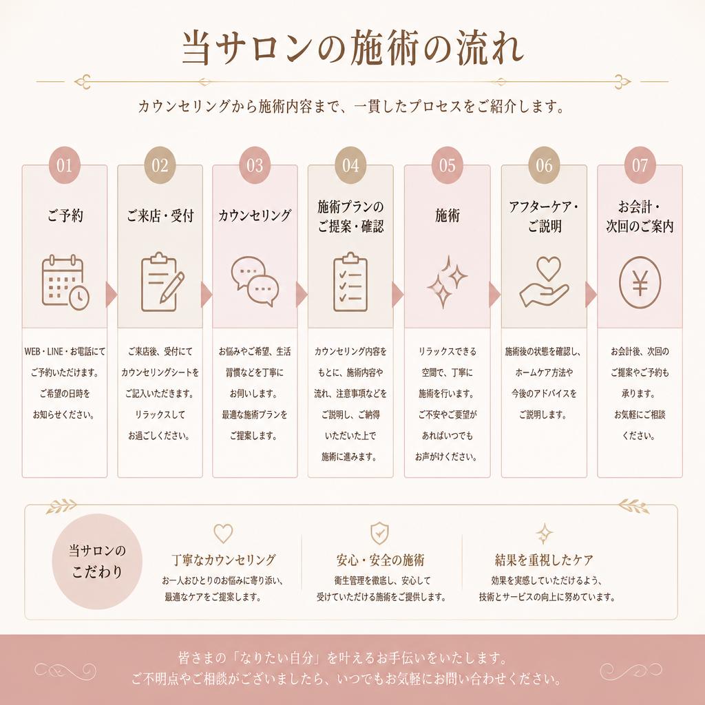 施術の流れ