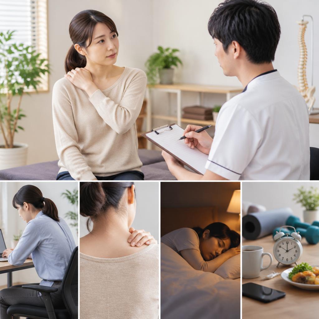 肩こりの原因は人それぞれ。まずは身体の声を確かめる